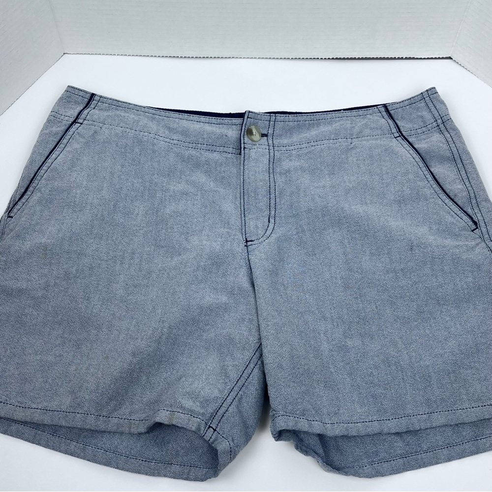 Columbia Women's PFG 100% Cotton Solar Fade Shorts FL4525 Size 12, Lightweight - Picture 6 of 12